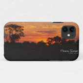 Acacia Sunset Case-Mate iPhone Hülle (Rückseite (Horizontal))