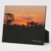 Acacia Sunset Fotoplatte (Seite)