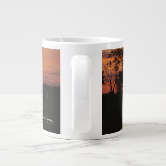 Acacia Sunset Jumbo-Tasse (Rückseite)