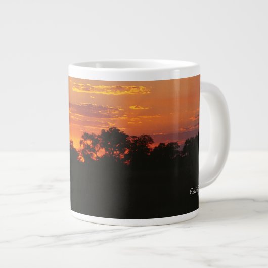 Acacia Sunset Jumbo-Tasse (Vorderseite Rechts)