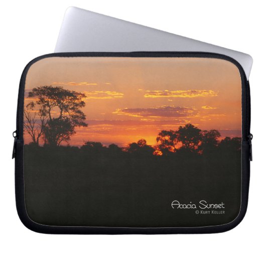 Acacia Sunset Laptopschutzhülle (Vorderseite)