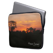 Acacia Sunset Laptopschutzhülle (Vorderseite Links)