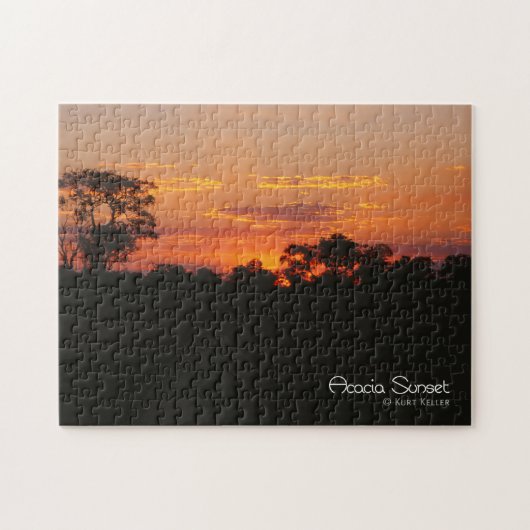Acacia Sunset Puzzle (Horizontal)