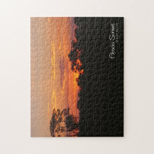 Acacia Sunset Puzzle (Vertikal)