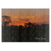 Acacia Sunset Schneidebrett (Vorderseite)