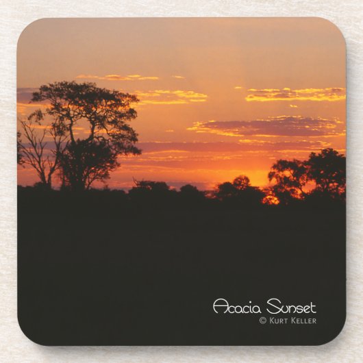 Acacia Sunset Untersetzer (Vorderseite)