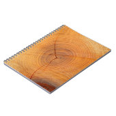Acacia Tree Cross Section Foto Notebook Notizblock (Linke Seite)