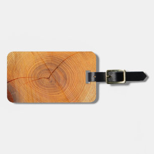 Acacia Tree Cross Section Gepäckmarke Gepäckanhänger