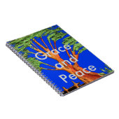 Acacia Tree: Grace and Peace Notizblock (Rechte Seite)