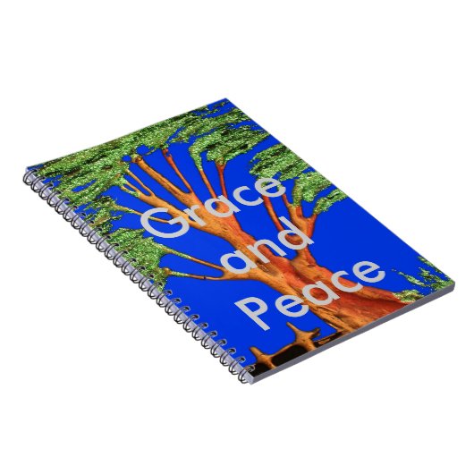 Acacia Tree: Grace and Peace Notizblock (Rechte Seite)