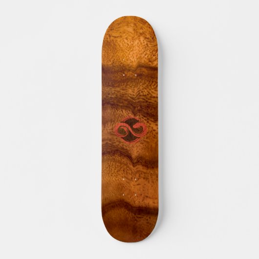 Acacia Wood Witch Deck Skateboard (Vorne)