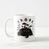 Academia Moon Witchy Goblincore Aesthetic Frog Cla Kaffeetasse (Links)