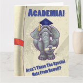 Academia Scroll Karte (Vorderseite)