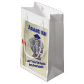 Academia Scroll Kleine Geschenktüte (Vorderseite Schrägansicht)