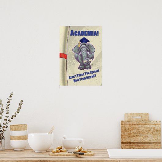 Academia Scroll Poster (Küche)