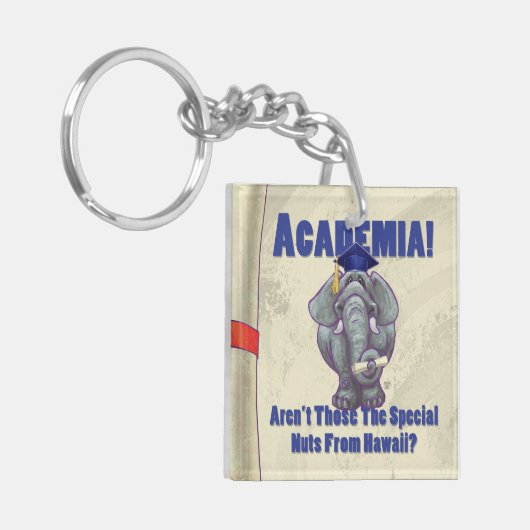 Academia Scroll Schlüsselanhänger (Vorderseite links)