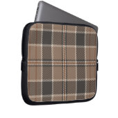 Academia Taupe Tartan Laptopschutzhülle (Vorne Rechts)