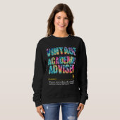 Academic Adviser Appreciation Week Back to School Sweatshirt (Vorne ganz)