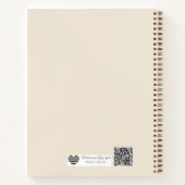 Academic Crest Builder | Customisable Collegiate Notizblock (Rückseite)