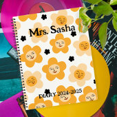 Academic Diary 2024-2025 Customized /Teacher retro Notizblock