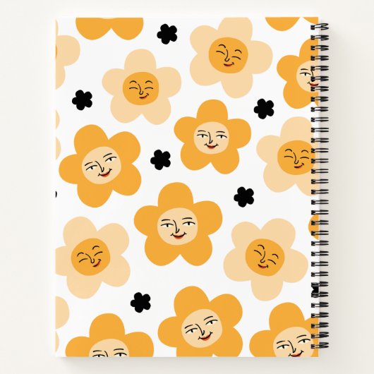 Academic Diary 2024-2025 Customized /Teacher retro Notizblock (Rückseite)