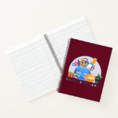 Academic Essentials Burgundy Notebook Notizblock (Innenseite)