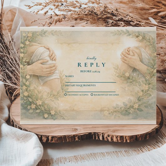 Academic Physical Therapy Graduate RSVP Karte