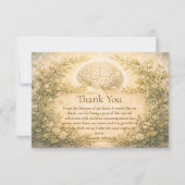 Academic Psychology Graduation Dankeskarte (Vorderseite)