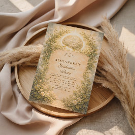 Academic Psychology Graduation Einladung