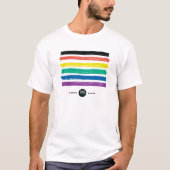 Academy Rainbow T - Shirt (Vorderseite)