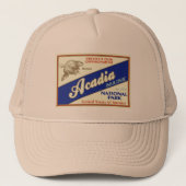 Acadia (Biber) Truckerkappe (Vorderseite)