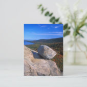 Acadia Bubble Rock Postkarte (Stehend Vorderseite)