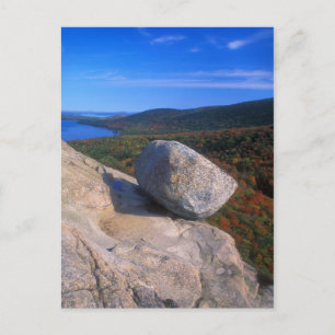 Acadia Bubble Rock Postkarte