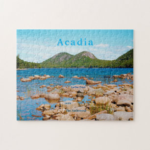 Acadia Bubbles Jordan Pond National Park Maine Puzzle