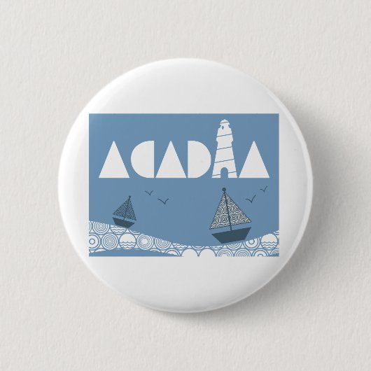 Acadia Button (Vorderseite)