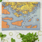 Acadia - Die Insel der Wüste Geschirrtuch (Gefaltet)