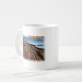 Acadia-Felsen! Kaffeetasse (Vorderseite Links)