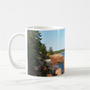 Acadia Felsige Küste nahe Thunder Hole Kaffeetasse