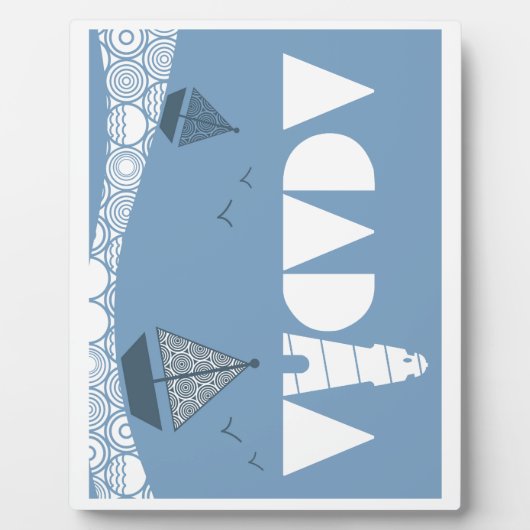 Acadia Fotoplatte (Vorderseite)