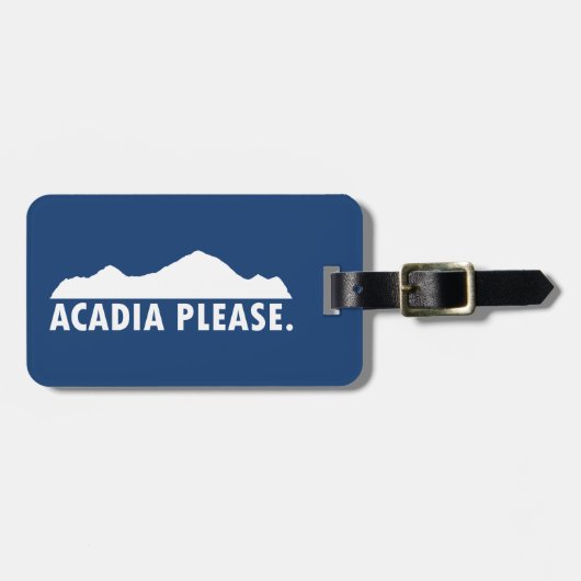 Acadia Gepäckanhänger (Vorderseite horizontal)