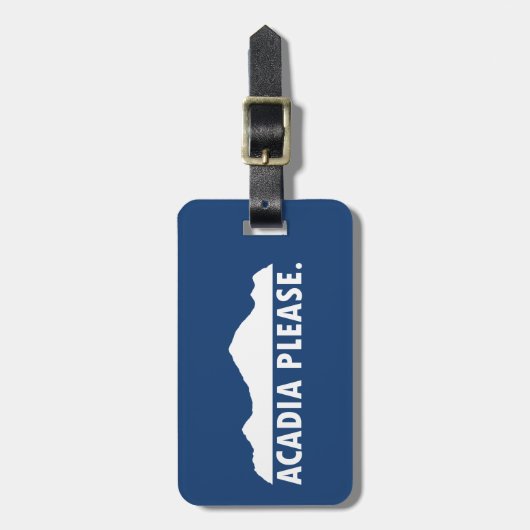 Acadia Gepäckanhänger (Vorderseite vertikal)
