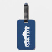 Acadia Gepäckanhänger (Rückseite vertikal)