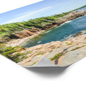 Acadia Gorgeous Rocky Coastline in Maine Poster (Ecke)