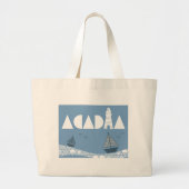 Acadia Jumbo Stoffbeutel (Vorne)