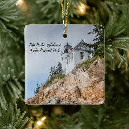Acadia Lighthouses Keramikornament