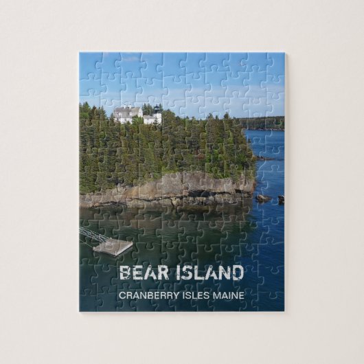 Acadia Maine Island Lighthouse Puzzle (Vertikal)