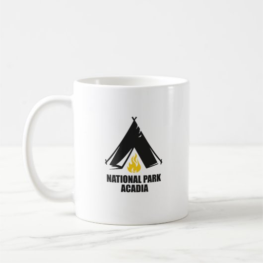 Acadia - Maine Kaffeetasse (Links)