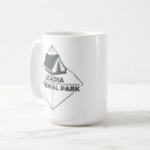 Acadia - Maine Kaffeetasse (Vorderseite Links)