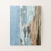 Acadia Maine Ocean Seagulls Oversifiziert Puzzle (Vertikal)