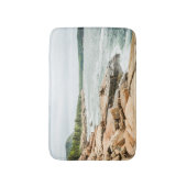Acadia Maine Rocky Coastline Ocean Waves Badematte (Vorderseite Vertikal)